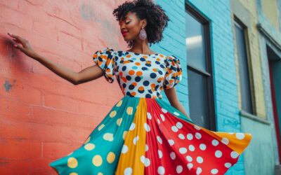 Exploring online fashion trends: a look at budget-friendly polka dot dresses